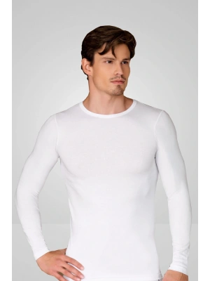 Erkek Atlet Uzun Kol Bisiklet Yaka Badi Atlet 1025