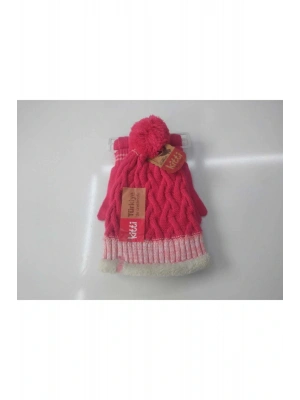 Kız Çocuk Nar Çiçeği Pembe Şapka