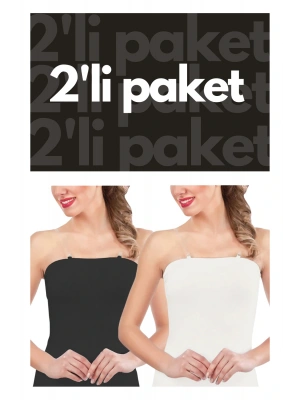 AVANTAJ PAKET 2Lİ STRAPLEZ ATLET