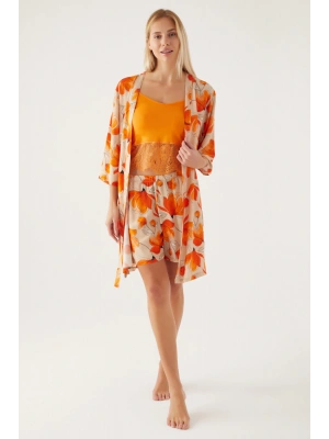 Kadın Turuncu 3lü Takım