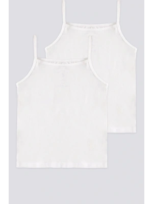 US Kız Çocuk Basıc İnce Askılı Atlet US1670