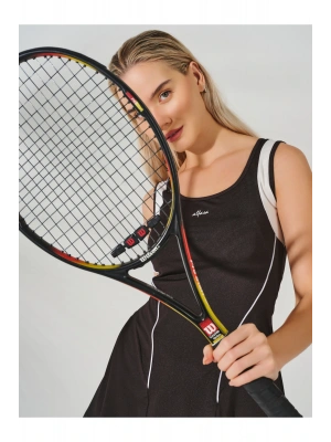 Tenis Askılı Yarı Kapalı Mayo