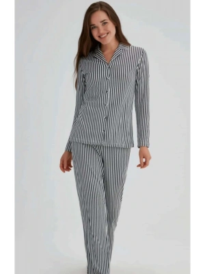 Esk27690 Kadın Gömlek Pijama Takım 21k