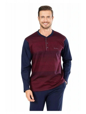 5464 Erkek Jakarlı Pijama 22k