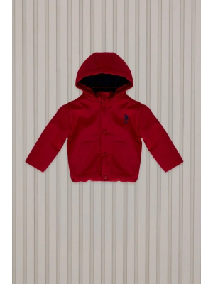 Erkek Bebek Kırmızı Bebek Mont