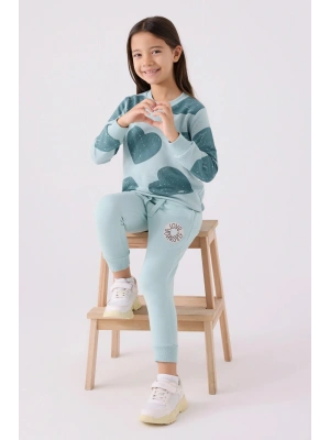 KIZ ÇOCUK EŞOFMAN TAKIM ,ÜÇ İPLİK DOKUMA