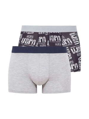Erkek Gri Melanj 2 Li Boxer 80358
