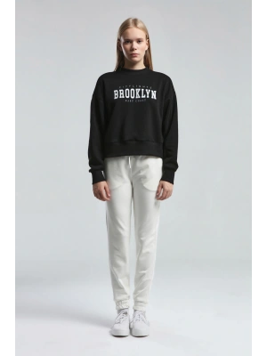 Kadın Siyah Sweatshirt