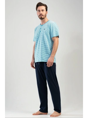 Erkek Kısa Kol Pijama Takım, 111196