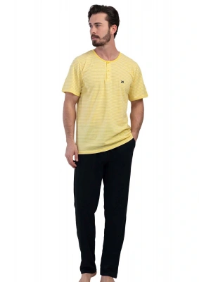 Erkek Kısa Kol Pijama Takım, 111177