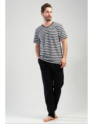 Erkek Kısa Kol Pijama Takım, 111203
