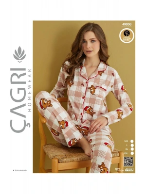 ÇAĞRI SÜET PİJAMA TAKIMI