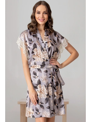 Sateen Kadın Tek Sabahlık, 161096