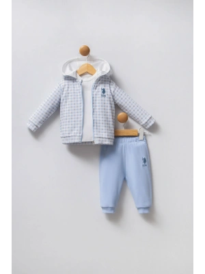 Erkek Bebek Beyaz Bebek Takım