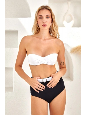 Dolgulu Strapez Bikini Takım 4242