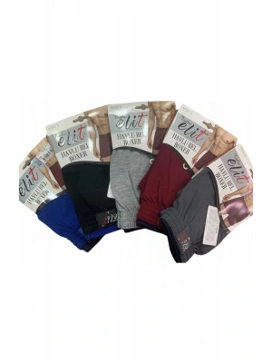 3 Adet Erkek Havlu Bel Karışık Düz Renk Boxer % 100 Pamuk Elit 1101 Abani Classic