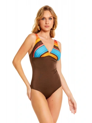 Çok Renkli V Yaka Mayo