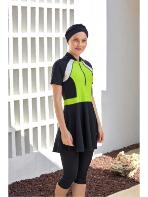 Elvıra Kısa Kollu Tesettür Mayo 1609