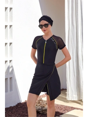 Kısa Kollu Tesettür Mayo