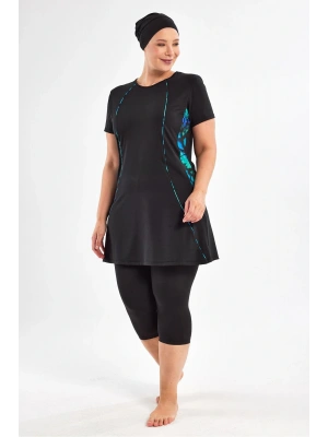 Hollıe Battal Kısa Kollu Tesettür Mayo