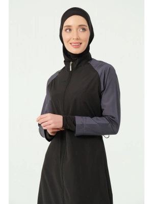 Spor Reglan Kol Uzun Tesettür Mayo