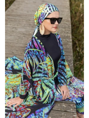 Hera Desenli Tesettür Mayo