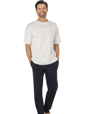 Erkek Yazlık Yeni Sezon Pamuklu Günlük Oversıze Penye Kısakol Pijama Takım 6086