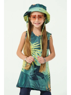 Elisa Şapkalı Sıfır Kol Çocuk Mayo