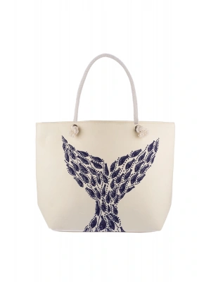 Bez Plaj Ve Alışveriş Çantası – Yazlık, Hafif, Geniş Hacimli, Y25670-08