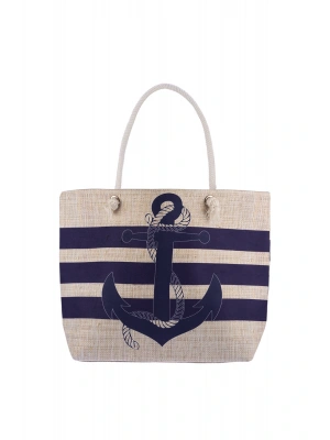 Bez Plaj Ve Alışveriş Çantası – Yazlık, Hafif, Geniş Hacimli, Y25670-03