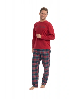 U.S. Polo Assn. Erkek Uzun Kollu Yuvarlak Yaka Penye Dokuma Eşofman Pijama Takımı S25851