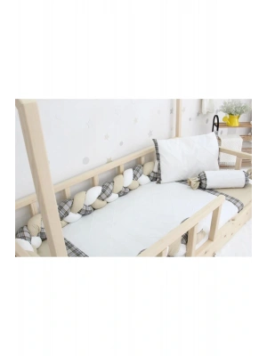 Ekose Montessori Uyku Seti 69121 Bej
