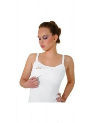 Emzirme Atleti Anne Lohusa Atleti %100 Pamuk Sütyen Yerine Geçer