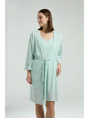 Kadın Yeşil Pijama Takım