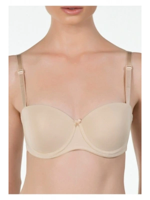 Sheena Dolgusuz Balenli Straplez Sütyen Ten