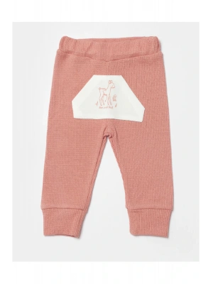 Waffle Deer And Bird Pantolon