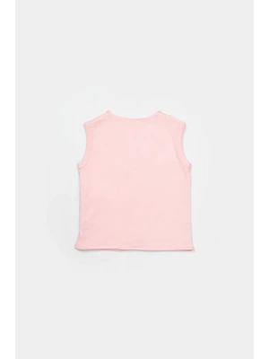 Ayıcıklı Pembe Yelek 61504