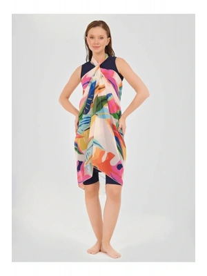 Hawaii Desenli Etek Pareo DLX-7086