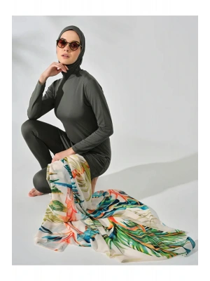 Ladin Desenli Etek Pareo DLX-7084