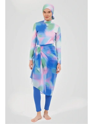 Yansıma Desenli Etek Pareo DLX-7080