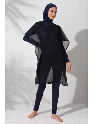 Fileli Tesettür Tulum Mayo DLX-231919