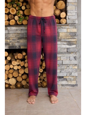 BÜYÜK BEDEN SEÇENEKLİ %100 PAMUK EKOSELİ ERKEK PİJAMA ALTI PANTALON