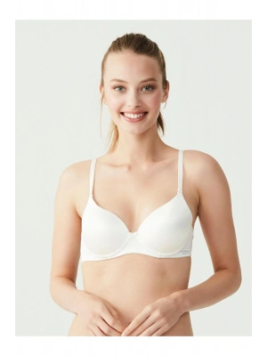 - Kadın Ekru Kulaklı Içi Dolu Sütyen 66147