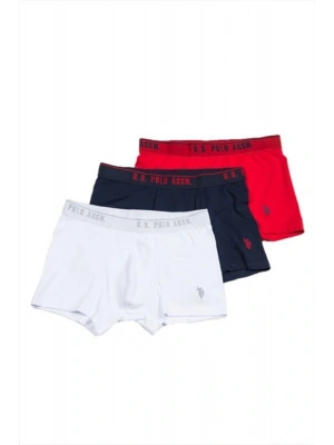 Us Polo Assn U.s. Polo Assn 80097 Erkek Boxer 3lü Paket