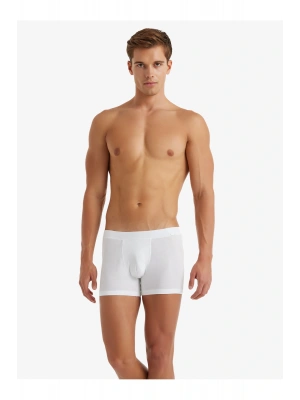 Erkek Modal Elastan Boxer Silver 9310 - Beyaz