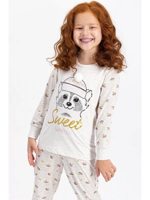 Rolypoly Sweet Winter Kremmelanj Kız Çocuk Pijama Takımı