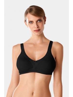 Kadın Siyah 7000 Pamuklu Toparlayıcı Minimizer Sütyen