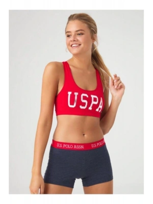 Kadın Kırmızı Büstiyer Şort Takım 66264