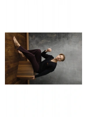 V Yaka Çizgili Erkek Pijama 7030