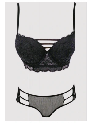 4750 Paris Balenli Boş Kap Sütyen Takımı